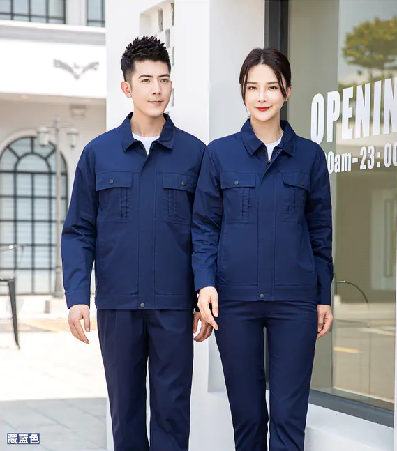 纯棉纯色拉链夏季长袖