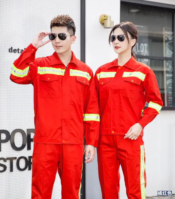 拉链环卫绿反夏季长袖