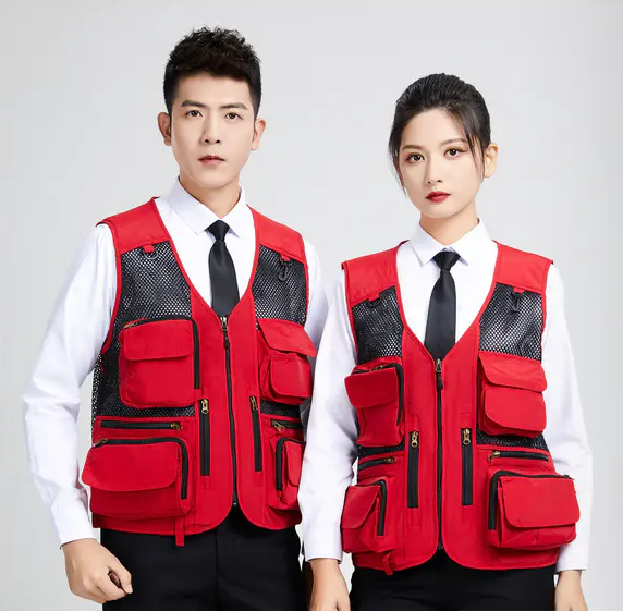 夏季网眼立体兜马甲