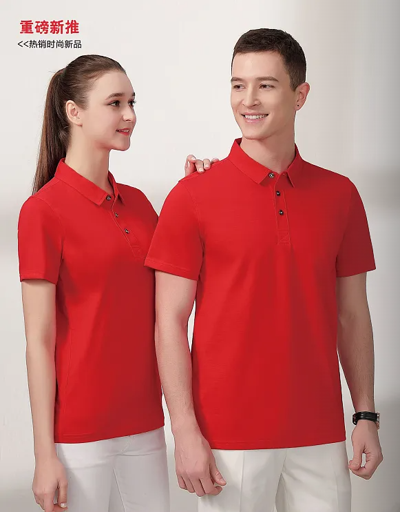 50支双纱丝光棉翻领