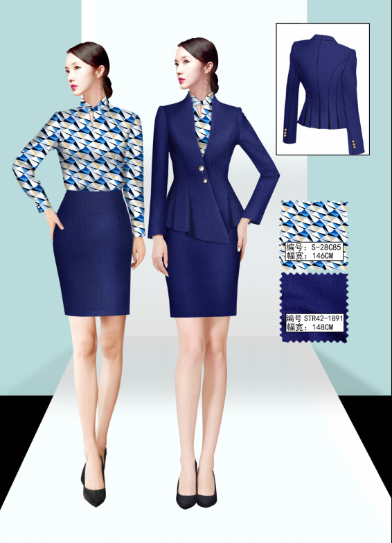 时尚职业装系列