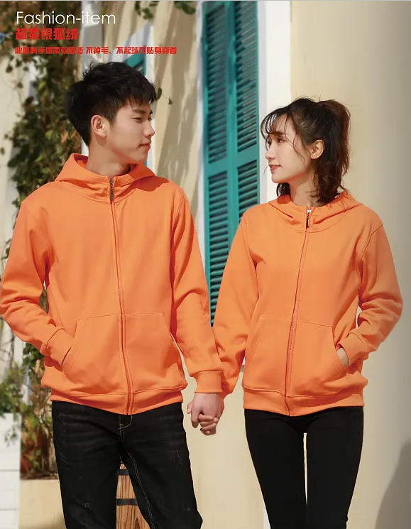 超柔银狐绒拉链、套头、圆领